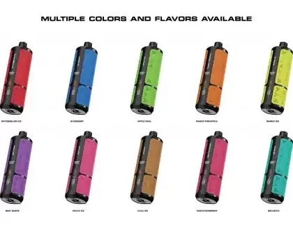 OUKITEL MATE ICE 35K+ PUFFS 2MG SALT DTL ESHISHA – 35,000 PUFFS DISPOSABLE VAPE - APPLE DUAL, BLUEBERRY