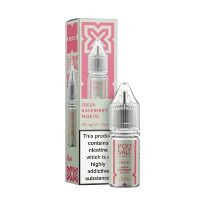 Pod Salt Nexus Fresh Raspberry Mojito Nic Salt - 10mg