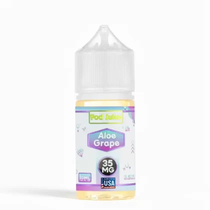 Pod Juice Aloe Grape 30mL Salt Nic E-Juice – 50/50 VG/PG - Vape Product, Vape Product (3A57F6)