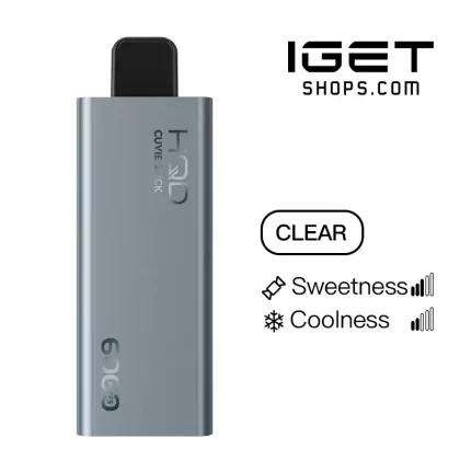 HQD Cuvie Slick 6000 – Clear (Light Tobacc) - Ozvapeone