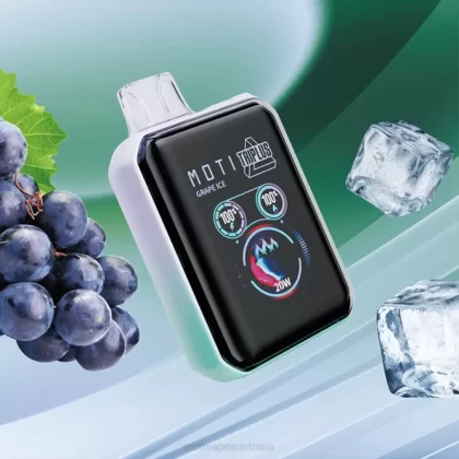 MOTI vape pods Australia – MOTI Triplus 20K Disposable Vape (5%, 20000 Puffs) Grape Ice 6422T4