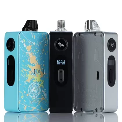 Lost Vape Centaurus B60 60W LiPo Boro Box Mod AIO Kit (DISCONTINUED) - Cyber Storm