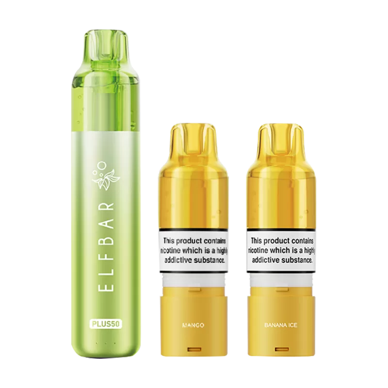 ElfBar Plus 50 Kit - Tropical Edition - Vapeshop Co