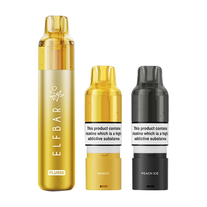 ElfBar Plus 50 Kit - Tropical Edition - Vapeshop Co - Image 2