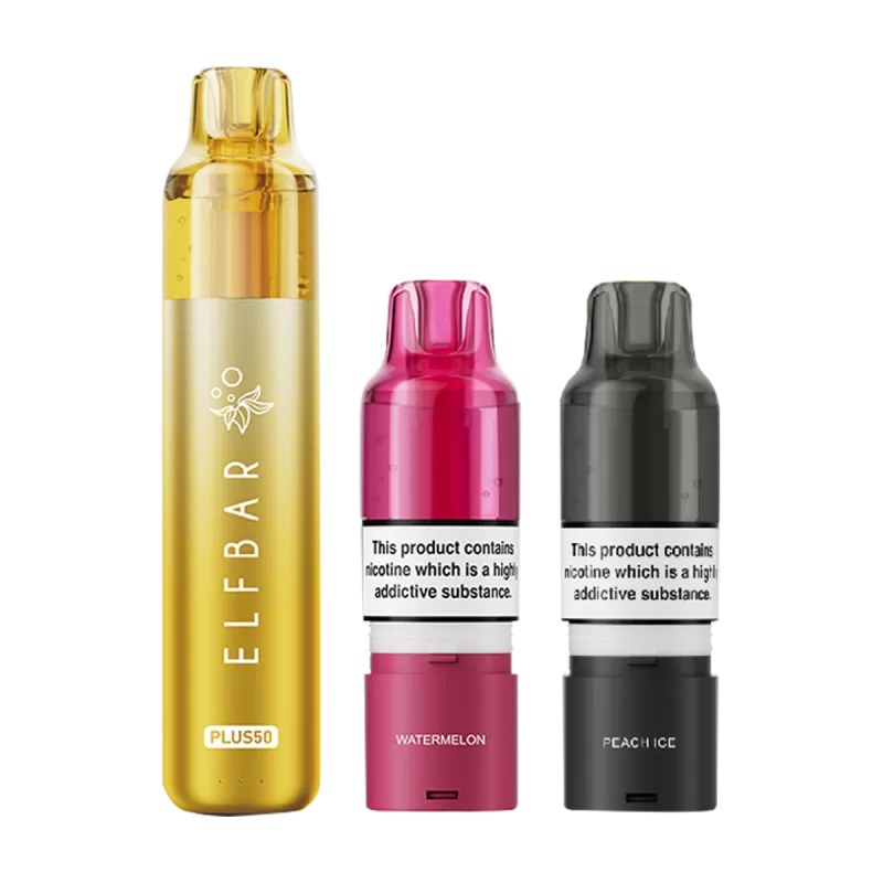 ElfBar Plus 50 Kit - Tropical Edition - Vapeshop Co - Image 3