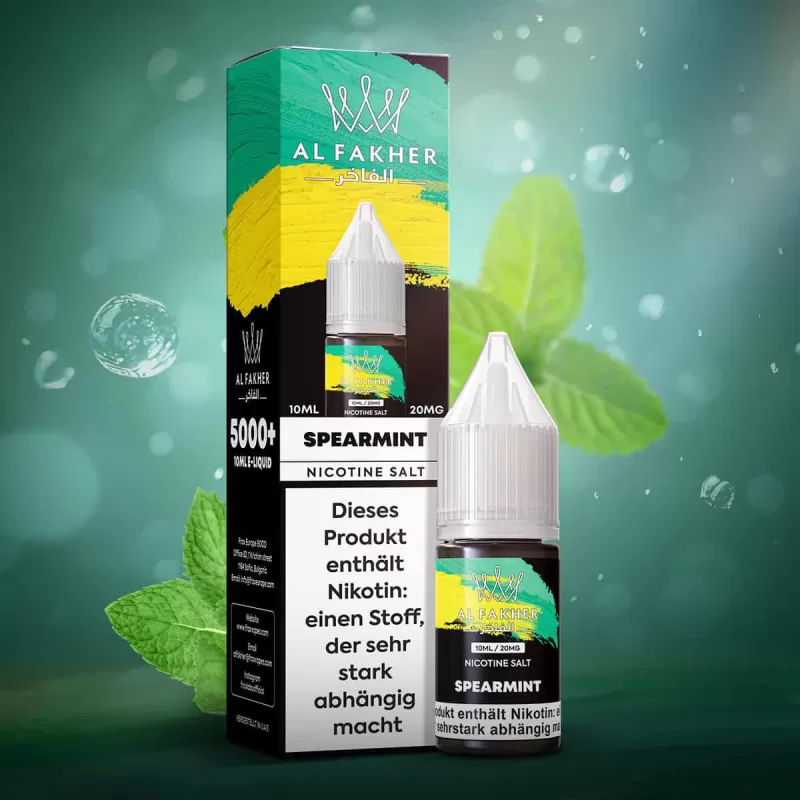 Al Fakher Liquid – Spearmint - 20mg/ml