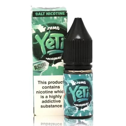 Blizzard Original By Yeti Salt 10ml - Nicotine Strength#20mg (Salt)>5mg (Salt)>10mg (Salt)