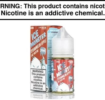 STRAWMELON APPLE BY ICE MONSTER SALT NIC 30ML - Vapejuice