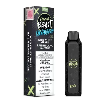 FLAVOUR BEAST FIXX 3000 – WILD WHITE GRAPE
