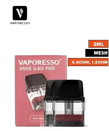 Vaporesso Xros Replacement Pod - 0.6 ohm - 4 Pack
