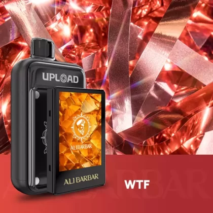 ALIBARBAR UPLOAD 25000 PUFFS – WTF (Grapefruit) - Oil Tank + Screen, Oil Tank Only (598FA9)