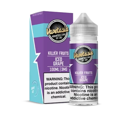 Vapetasia Killer Fruits Iced Grape eJuice - Vape Product; Vape Product, Vape Product