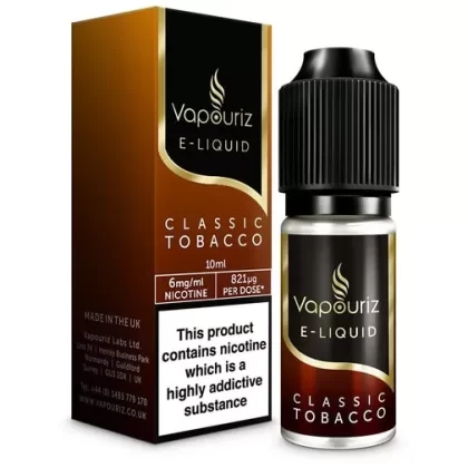 Classic Tobacco by Vapouriz - 12 mg/ml (15FD9B)