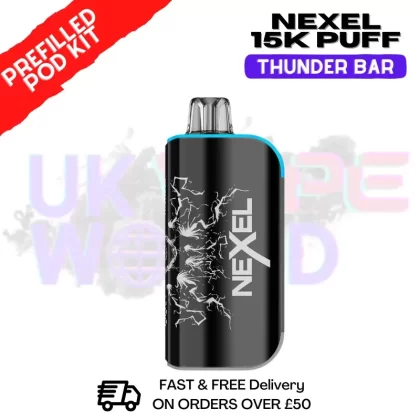 Blue Raspberry ICE Nexel 15K Thunder Prefilled Pod Kit