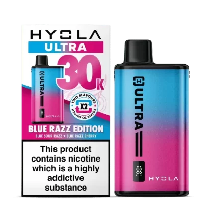 Hyola Ultra 30K Prefilled Pod Kit Blue Razz Edition - Vape Store