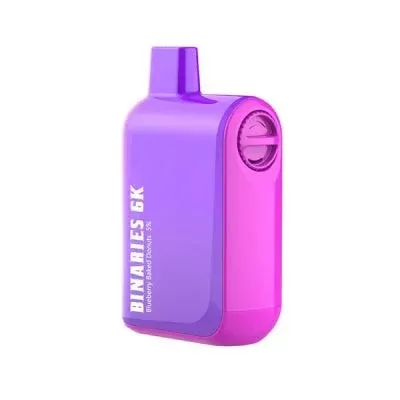 Horizontech Binaries 6K Blueberry Baked Donuts Disposable Vape