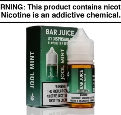 Jool Mint by Bar Juice Nic Salt 30ML - Vape Product, Vape Product