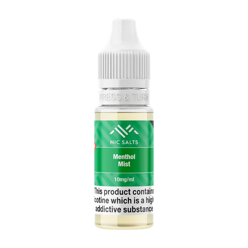 Menthol Mist Vapemate Nic Salt - 10ml - 10mg - Vape Product (BC7CFB)