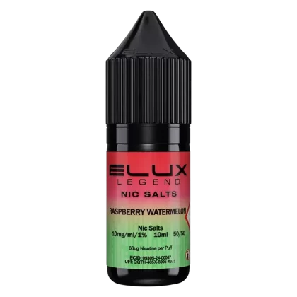 Elux Raspberry Watermelon Nic Salt Vape Juice 10ml
