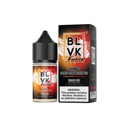 Citrus Strawberry Ice by BLVK Fusion TFN Salt 30mL