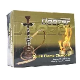 Deezer Gold Hookah Charcoal – 40mm Or 33mm