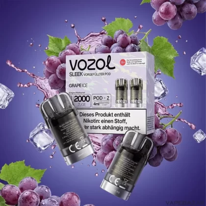 Vozol Sleek Pods – Grape Ice