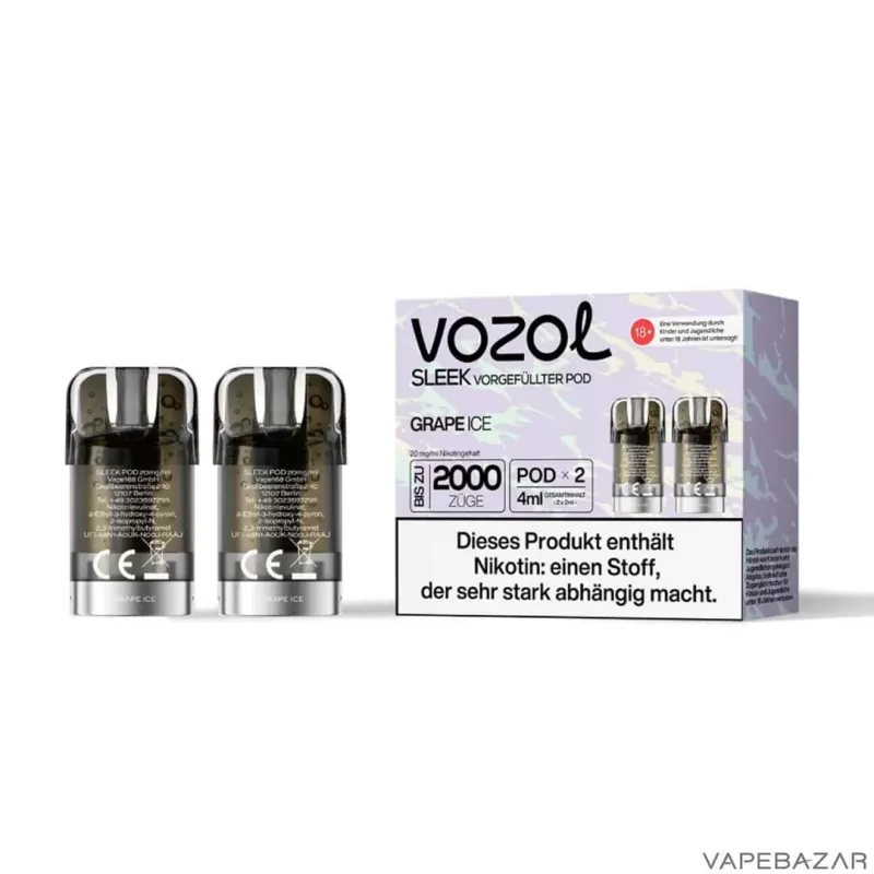 Vozol Sleek Pods – Grape Ice - Image 3