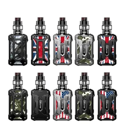 Rincoe Mechman Kit 228W with Mesh Tank 4.5ml - Steel Case-Wolf SS