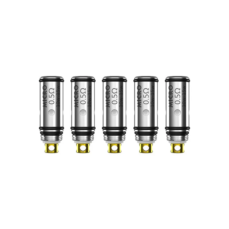 Asvape Micro Replacement Mesh Coils (Pack of 5) - 0.5Ohms