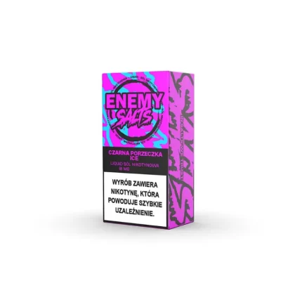 Liquid Enemy Salt 18mg 9ml Czarna Porzeczka Ice