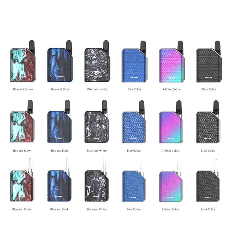 SMOK Micare 700mAh Battery Mod - Black and White - Image 2