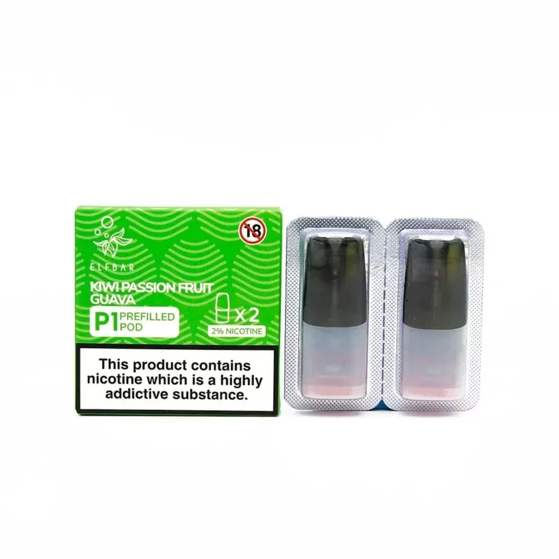 Elf Bar Kiwi Passionfruit Guava Pre Filled P1 Pods