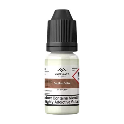 Vapemate Classic Brazilian Coffee 10ml - 70VG / 30PG / 3mg - Vapeshop Co