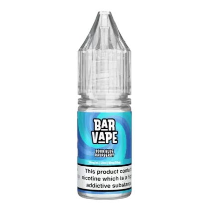 SOUR BLUE RASPBERRY – 10ML NIC SALT E-LIQUID – 10MG | 20MG BY BAR VAPE