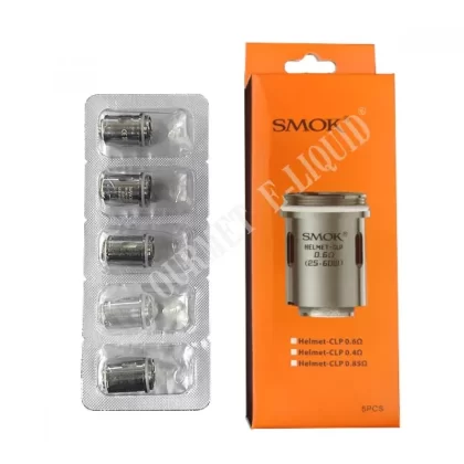 SMOK Helmet CLP Coils - Size#Pack of 5~Resistance#0.4 ohm>0.6 ohm>0.85 ohm