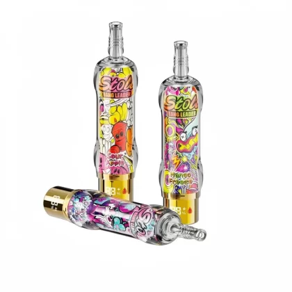Bang Leader Stoll 520K DTL Shisha Hookah Vape 520000 Puffs - Random Flavors(Minimum 2 Pieces), Orange Soda; 0-5-nicotine, 0-8-nicotine (6DC250)
