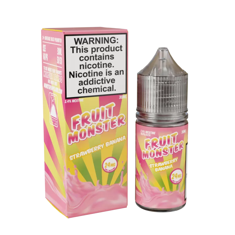 Fruit Monster Salt - Strawberry Banana - 30ML E-Liquid