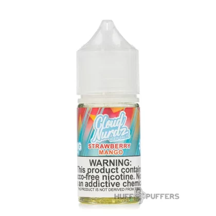 Cloud Nurdz Salts – Iced Strawberry Mango 30mL - Nicotine Strength#25mg>50mg