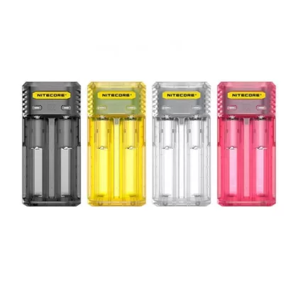 Nitecore Q2 Chargers - Clear