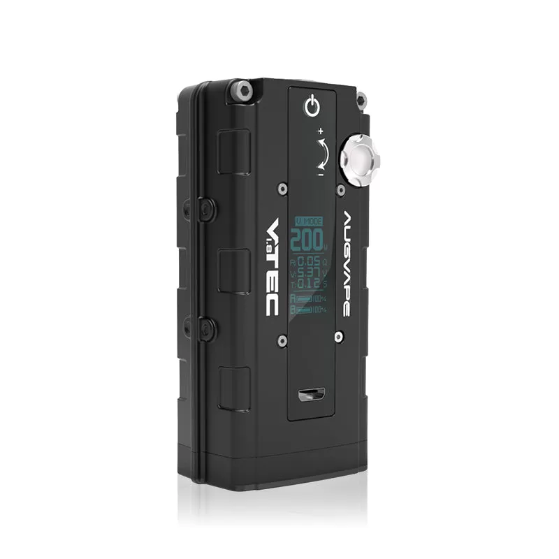 Augvape VTEC1.8 BOX Mod 200W - Black - Image 3