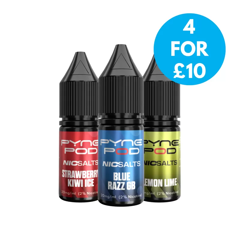 Pyne Pod 10mg (1%) Nic Salt - Vape Product; 50VG/50PG