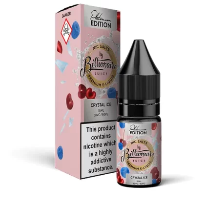 Billionaire Juice Crystal Ice Nic Salt E-Liquid - 10mg