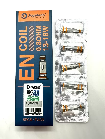 Joyetech EN replacement coils - 0.8ohm (13-18w) / 1pc - Image 2