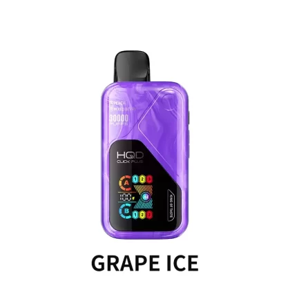 HQD Click Plus 30000 – Grape Ice - Ozvapeone (CAC34C)