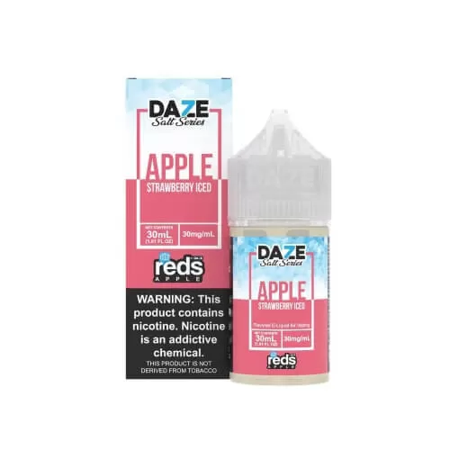Reds Apple – Strawberry Iced Nic Salt E-Liquid 30ml - Vape Product; Vape Product, Vape Product (7F9B6B)