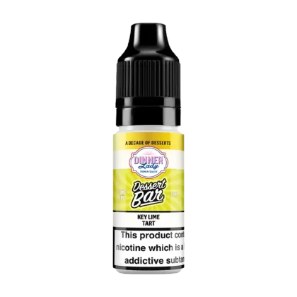 Key Lime Tart Nic Salt by Dinner Lady Dessert Bar Range - 10mg - Vape Product (658F6A)