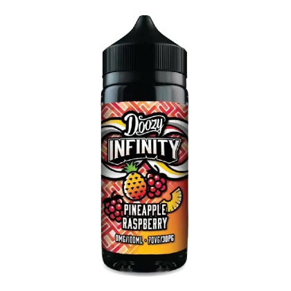 Doozy Infinity 100ml Shortfill E-Liquid Pineapple Raspberry - Title#0mg (DBBF0F)