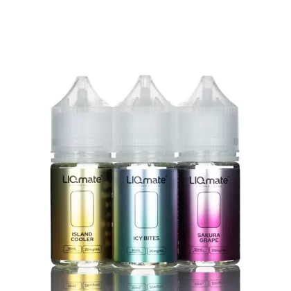 7 Daze Liqmate Nic Salt 30ml - 20mg - Georgia Peach