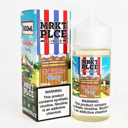 Forbidden Berry – MRKT PLCE – 100mL Wild Berries Vape Juice