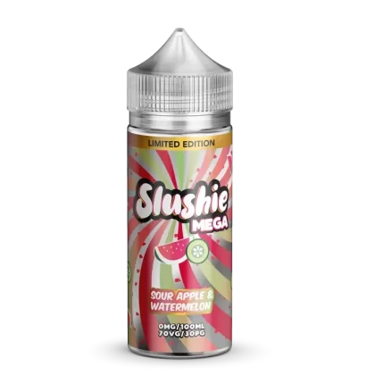 Slushie MEGA – 100ml E-Liquid. Sour Apple & Watermelon